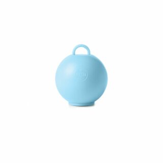 Globos Ballongewicht Kugel Blau-Hellblau 75g-1St