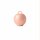 Globos Ballongewicht Kugel Rosegold 75g-1St