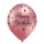 50 Luftballons Happy Birthday Mix  ø30cm