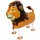 BWS Folienballon Löwe Air-Walker 67cm unverpackt-1St