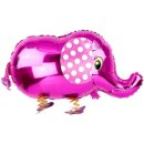 Folienballon Elefant Air-Walker 82cm unverpackt-1St