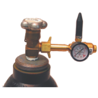 Zibi Profi-Helium-Füllventil für Latex- oder Folienballons mit Manometer-1St