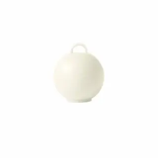 Globos Ballongewicht Kugel Elfenbein 75g-1St