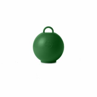 Globos Ballongewicht Kugel Dunkelgrün 75g-1St