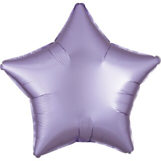 Anagram Folienballon Stern Violett-Lavendel Satin ø45cm-1St
