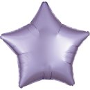 Sternballon Violett-Lavendel Seidenglanz Folie ø45cm