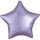 Anagram Folienballon Stern Violett-Lavendel Satin ø45cm-1St