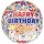 Luftballon Happy Birthday to You Orbz kugelrund Folie ø40cm