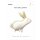 Partydeco Folienballon Hase Weiß 88cm-1St