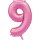 Luftballon -Zahl 9- Rosa Folie ca 86cm