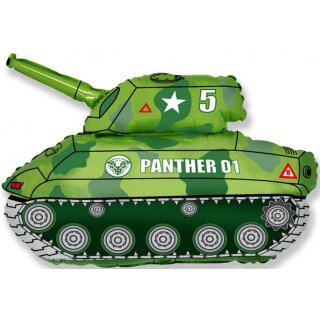 Flexmetal Folienballon Panzer 79cm unverpackt-1St