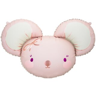 Partydeco Folienballon Maus 96cm-1St