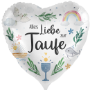Premioloon Folienballon Alles Liebe zur Taufe...