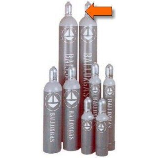 Helium-Ballongas-Flasche  9,1m3 200bar