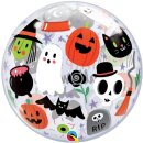 Qualatex Folienballon Happy Halloween Folie-Bubble...