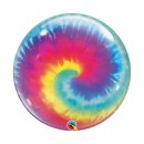 Luftballon bunter Wirbel Bubble Folie ø56cm