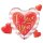 Qualatex Folienballon i Love You mit Herzen  94cm-1St