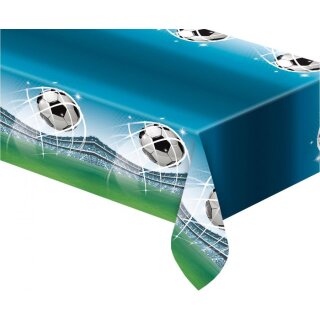 Procos Tischdecke Fußball Plastik 180cm x 120cm-1St