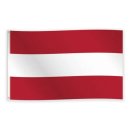 Fahne Österreich Polyester 150 cm x 90 cm