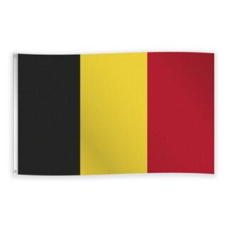 Globos Fahne Belgien Polyester 150 cm x 90 cm-1St