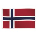 Globos Fahne Norwegen Polyester 150 cm x 90 cm-1St