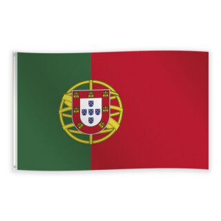 Globos Fahne Portugal Polyester 150 cm x 90 cm-1St