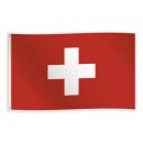 Fahne Schweiz Polyester 150 cm x 90 cm
