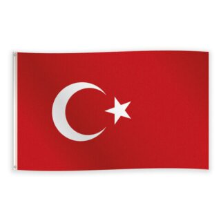 Globos Fahne Türkei Polyester 150 cm x 90 cm-1St