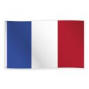 Globos Fahne Frankreich Polyester 150 cm x 90 cm-1St