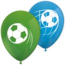 Procos Luftballon Fußball Blau Grün...