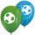 Procos Luftballon Fußball Blau Grün  ø30cm-8St