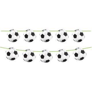 Folat Wimpelkette Fußball Papier 10 m-1St