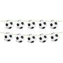 Folat Wimpelkette Fußball Papier 10 m-1St