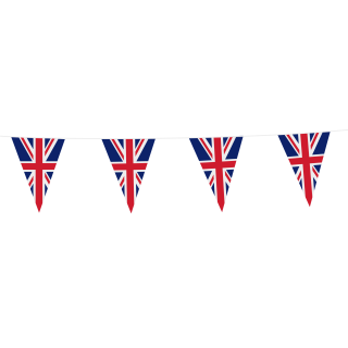 Globos Wimpelkette England 10 Meter-1St