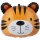 Godan Folienballon Tigerkopf 41cm-1St