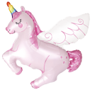 Flexmetal Folienballon Einhorn Rosa 108cm-1St