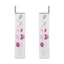 Belbal Premium Ballongirlande Deko Rosa ca 400cm-1Set