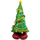 Anagram Folienballon Weihnachtsbaumstehend 149 cm-1St