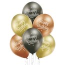 Belbal Premium Luftballon Happy Birthday Mix Glossy...