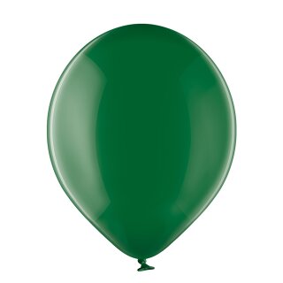 Belbal Premium Luftballon Grün ø12,5cm Kristall-25St