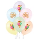 Belbal Premium Luftballon Eiscreme  ø30cm-6St
