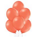 8 Luftballons Orange-Koralle  Pastel ø30cm