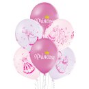 6 Luftballons Princess ø30cm