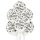 Belbal Premium Luftballon Just Married Herzen ø30cm Metallic-50St