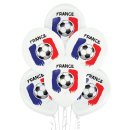 50 Luftballons Frankreich Fußball ø30cm