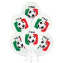 50 Luftballons Italien Fußball ø30cm