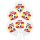 Belbal Premium Luftballon Spanien Fußball  ø30cm-50St