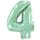 Flexmetal Folienballon -Zahl 4- Grün Folie 66cm-1St