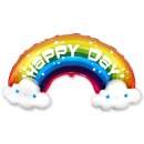 Flexmetal Folienballon Regenbogen Happy Day 99cm-1St
