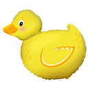 Luftballon Ente Folie-Figur 76cm Flexmetal